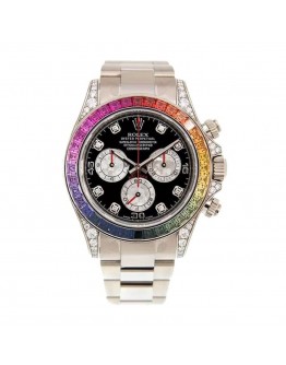 Rolex Cosmograph Daytona 116599RBOW “Black Diamond” Exclusive Clone Edition