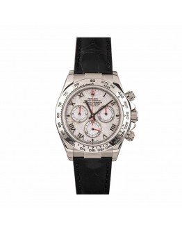 Rolex Daytona 116519 “White Roman Dial” First-Class Clone