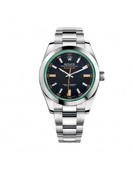 Rolex Milgauss 116400GV “Green Crystal” Exceptional Replica 1:1