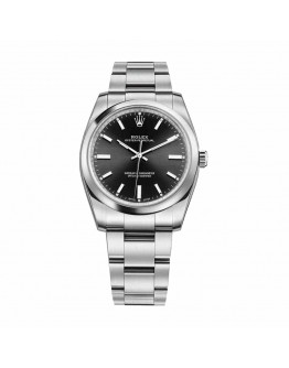 Rolex Air-King 114200 Oyster Perpetual “Black Dial” Signature Replica 1:1