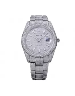 Rolex Datejust 116334 “Iced Out” Near Original Replica