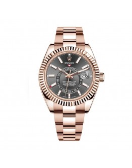 Rolex Sky-Dweller 326935-0007 “Everose Rhodium Dial” Next Level Replica