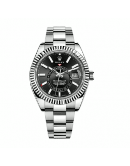 Rolex Sky-Dweller 326934 Black Dial Timepiece Ultra Fine Replica