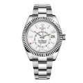 Rolex Sky-Dweller 326934 “White Dial” 1:1 Master Replica