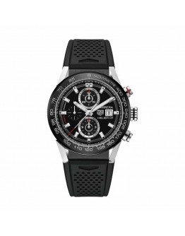 TAG Heuer Carrera Chronograph CBN2A1B.BA0643 “Black Rubber” Deluxe Copy Quality