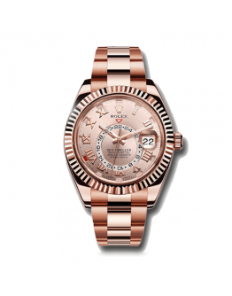 Rolex Sky-Dweller 326935 “Everose Gold” Deluxe Copy Quality