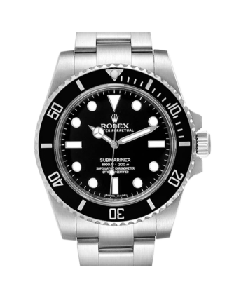 Rolex Submariner 114060-97200 40MM Black Dial Silver-tone Case