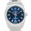 Rolex Air-king 114210BLSO 36MM Blue Dial Silver-tone Case