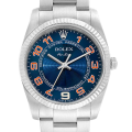 Rolex Air-king 114234BLAO 36MM Blue Dial Silver-tone Case