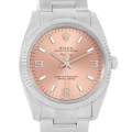 Rolex Air-king 114234PSO 36MM Pink Dial Silver-tone Case