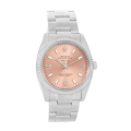 Rolex Air-king 114234PSO 36MM Pink Dial Silver-tone Case