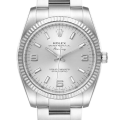 Rolex Air-king 114234SSO 36MM Silver Dial Silver-tone Case