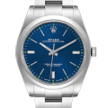 Rolex Oyster Perpetual m114300-0002 41MM Blue Dial Silver-tone Case