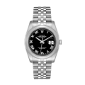 Rolex Datejust 116200BKRJ 36MM Black Dial Silver-tone Case