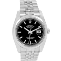 Rolex Datejust 116200BKSJ 36MM Black Dial Silver-tone Case