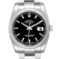 Rolex Datejust 116200BKSO 36MM Black Dial Silver-tone Case