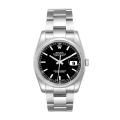 Rolex Datejust 116200BKSO 36MM Black Dial Silver-tone Case