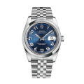 Rolex Datejust 116200BLCAJ 36MM Blue Concentric Dial Silver-tone Case