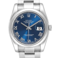 Rolex Datejust 116200BLRO 36MM Blue Dial Silver-tone Case