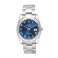 Rolex Datejust 116200BLRO 36MM Blue Dial Silver-tone Case