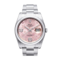 Rolex Datejust 116200PFAO 36MM Pink Floral Dial Silver-tone Case