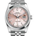 Rolex Datejust 116200PSJ 36MM Pink Dial Silver-tone Case