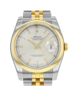 Rolex Datejust 116203SSJ 36MM Silver Dial Silver-tone Case