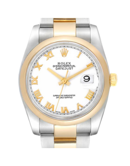 Rolex Datejust 116203-0135 36MM White Dial Silver-tone Case