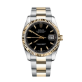 Rolex Datejust 116233BKSO 36MM Black Dial Silver-tone Case