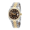 Rolex Datejust 116233BRAJ 36MM Brown Dial Silver-tone Case