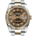 Rolex Datejust 116233BRAO 36MM Brown Dial Silver-tone Case