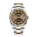 Rolex Datejust 116233BRAO 36MM Brown Dial Silver-tone Case