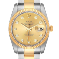 Rolex Datejust 116233CDO 36MM Champagne Dial Silver-tone Case