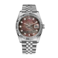 Rolex Datejust 116234BKMDJ 36MM Mother of Pearl Dial Silver-tone Case