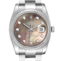 Rolex Datejust 116234BKMDO 36MM Mother of Pearl Dial Silver-tone Case