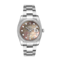 Rolex Datejust 116234BKMDO 36MM Mother of Pearl Dial Silver-tone Case