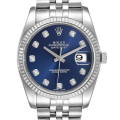 Rolex Datejust 116234BLDJ 36MM Blue Dial Silver-tone Case