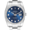 Rolex Datejust 116234BLDO 36MM Blue Dial Silver-tone Case