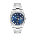 Rolex Datejust 116234BLDO 36MM Blue Dial Silver-tone Case