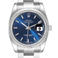 Rolex Datejust 116234BLSO 36MM Blue Dial Silver-tone Case