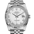 Rolex Datejust 116234WRJ 36MM White Dial Silver-tone Case