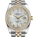 Rolex Datejust 116243MDJ 36MM Mother of Pearl Silver-tone Case