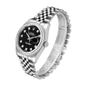 Rolex Datejust 116244BKDJ 36MM Black Dial Silver-tone Case