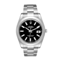 Rolex Datejust 116300BKSO 41MM Black Dial Silver-tone Case