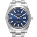 Rolex Datejust 116300BLSO 41MM Blue Dial Silver-tone Case