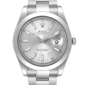 Rolex Datejust 116300SSO 41MM Silver Dial Silver-tone Case