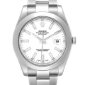 Rolex Datejust 116300WSO 41MM White Dial Silver-tone Case