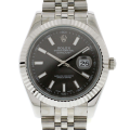 Rolex Datejust 116334BKSJ 41MM Black Dial Silver-tone Case