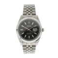 Rolex Datejust 116334BKSJ 41MM Black Dial Silver-tone Case