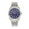 Rolex Datejust 116334BLSJ 41MM Blue Dial Silver-tone Case